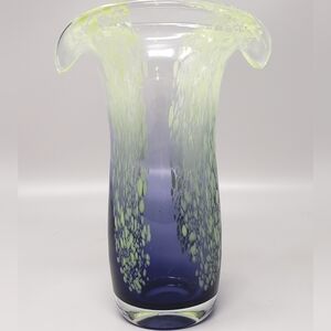 Teleflora Art Glass Vase